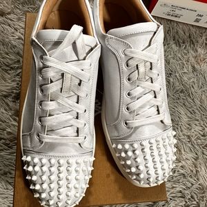 Christian Louboutin Louis Junior Spikes Orlato men sneakers US 11